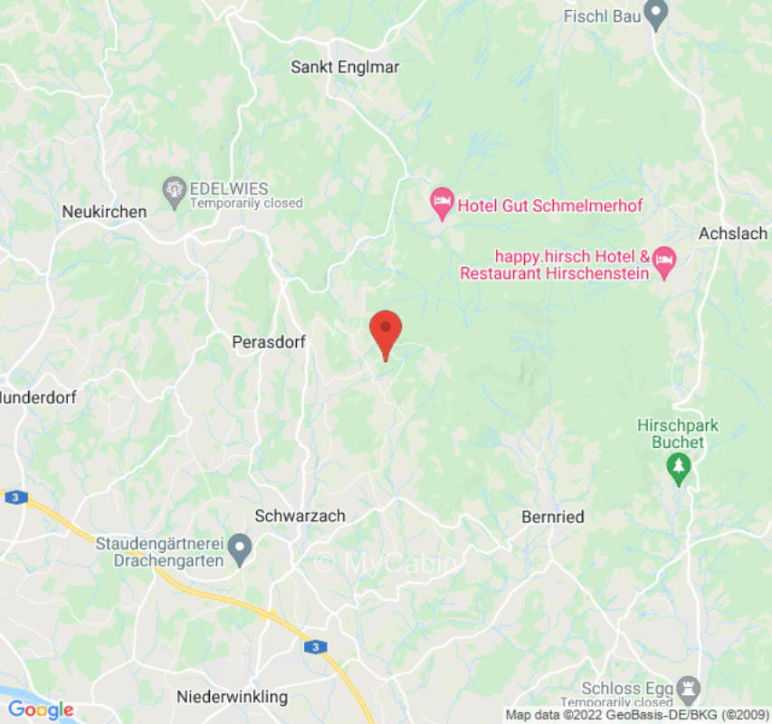 Camping site at the quarry in the bavarian forest