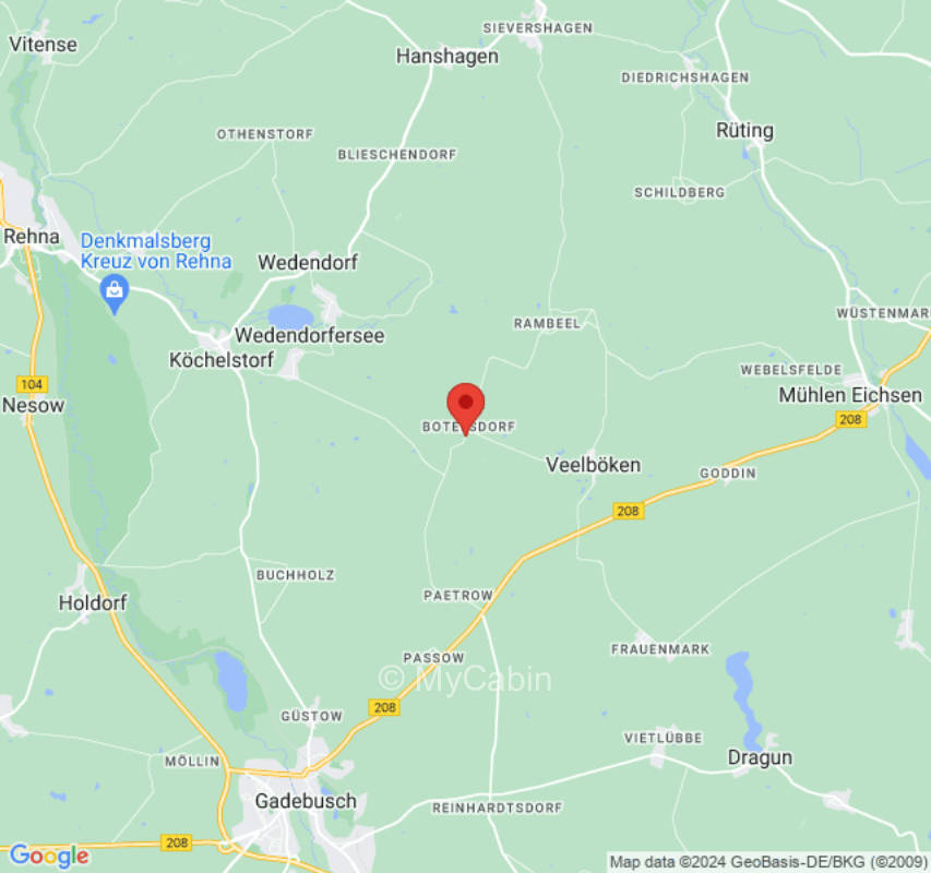 Idyllisch gelegene Wiese