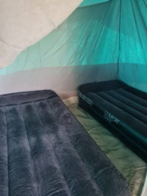 Zeltcamping im Grünen 