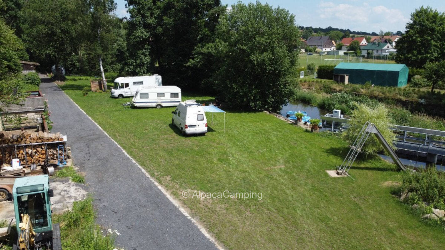 Camper site at the Hofemühle #1