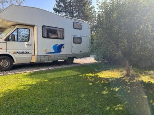 Camp mit Badezuber und Waldterrasse im Muldental