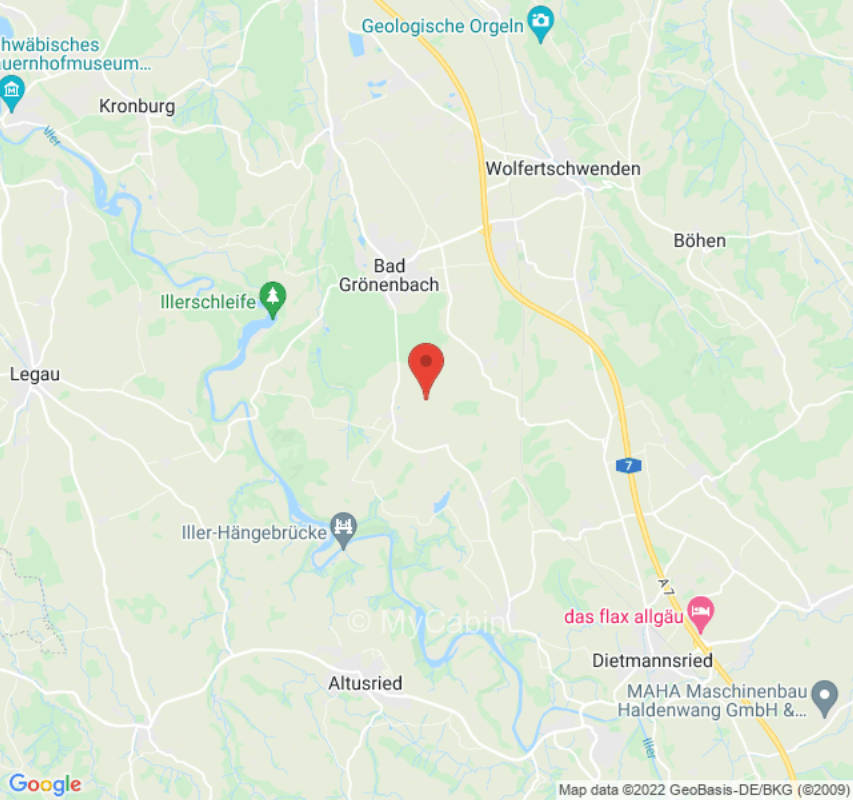 Peace and nature with mountain view