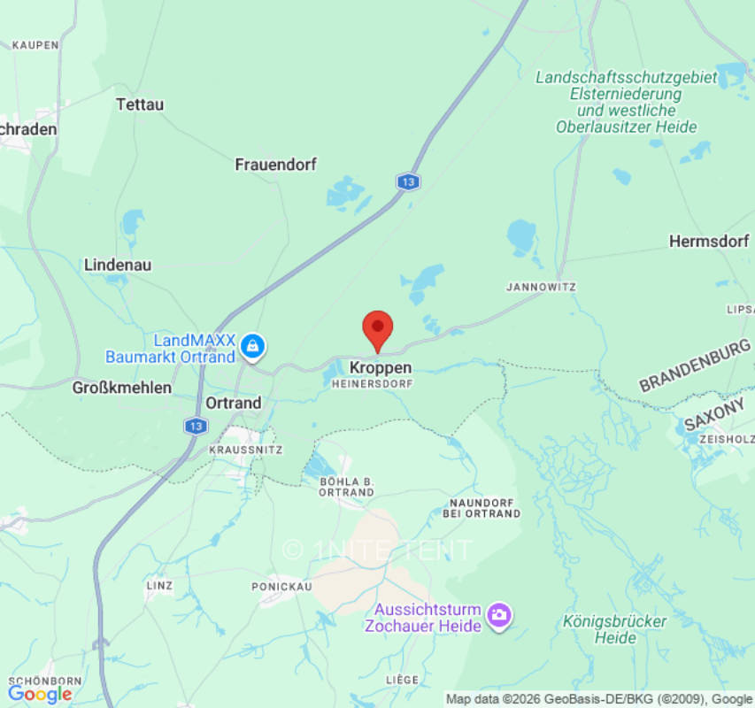 Zeltplatz in Kroppen