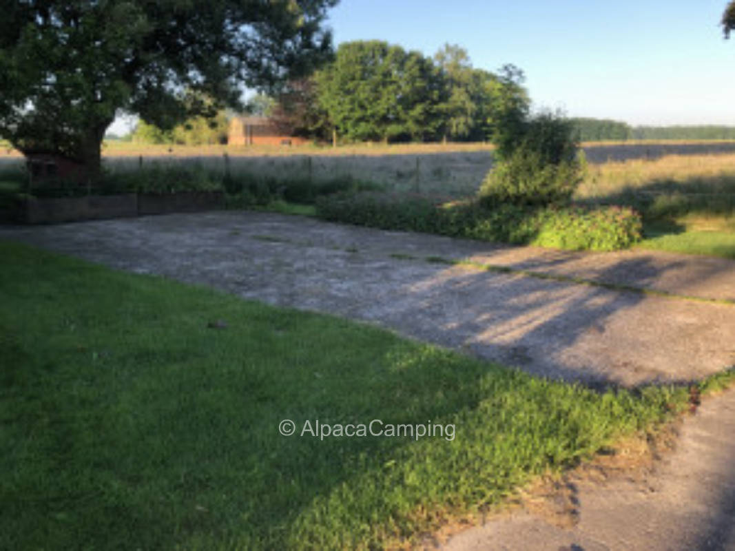 Far view in idyllic location.