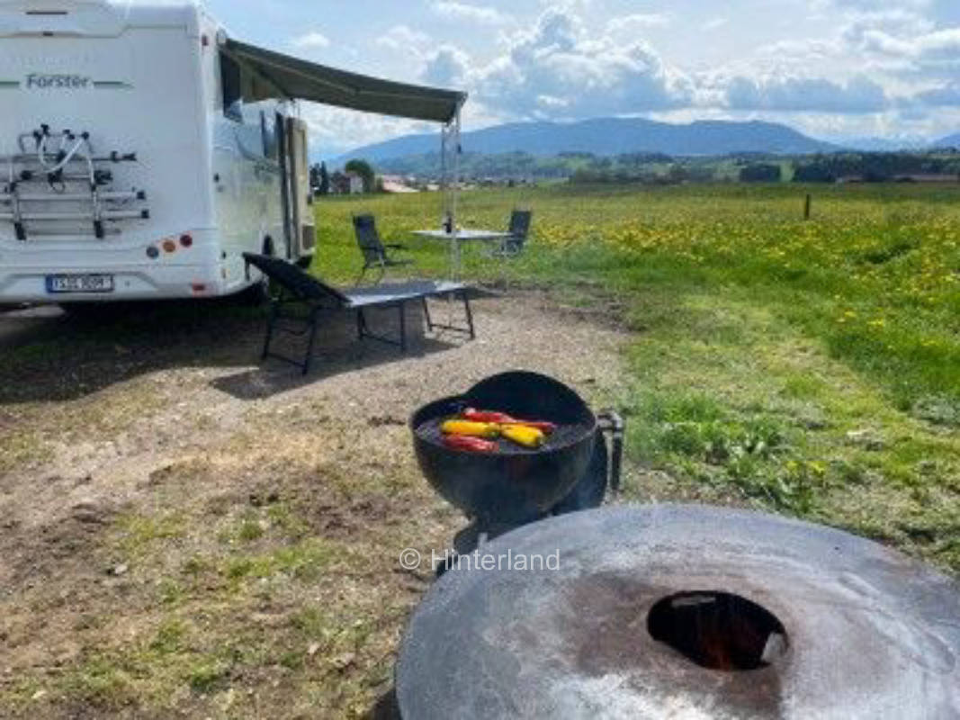 Sunset Platz in erster Reihe 