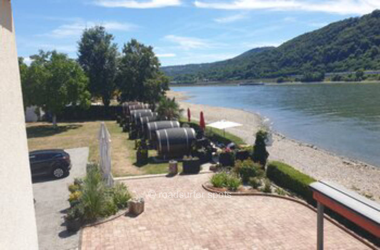 Stellplatz am Fasshotel