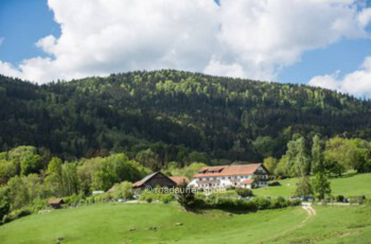 Inmitten eines Wildparks mit schöner Aussicht