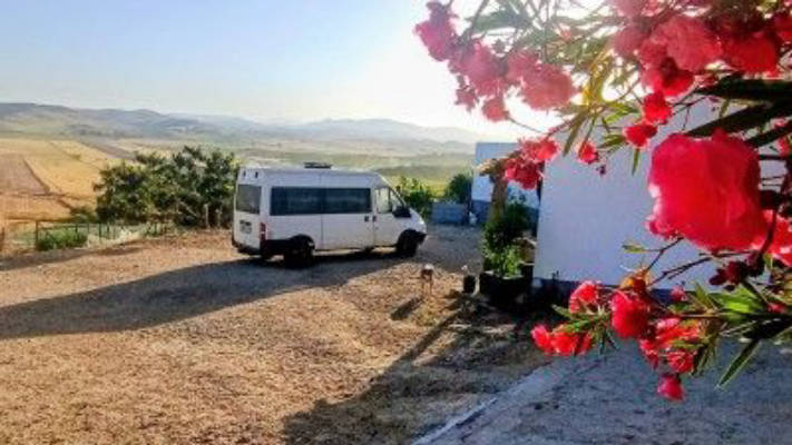 Andalusia Ranch: Campsite near Costa de la Luz