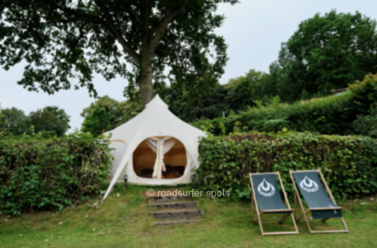 The fairy tale!  (Glamping tent)