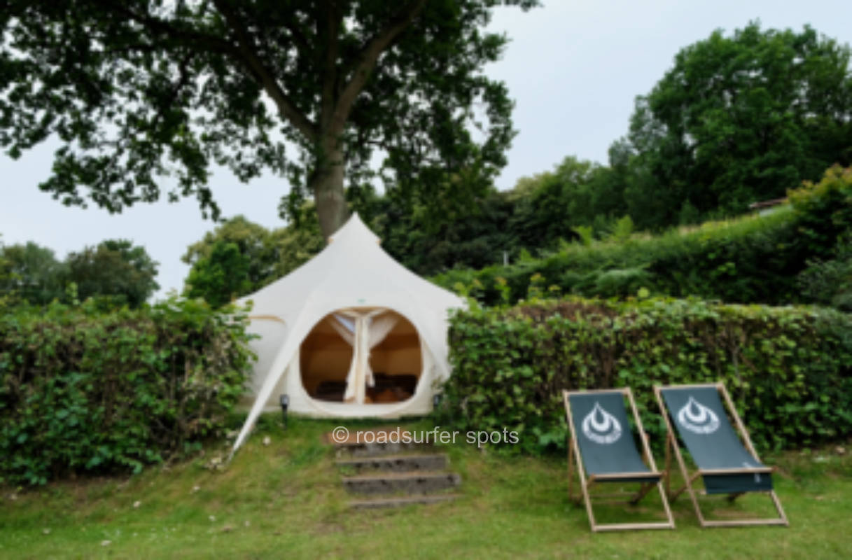 The fairy tale!  (Glamping tent)