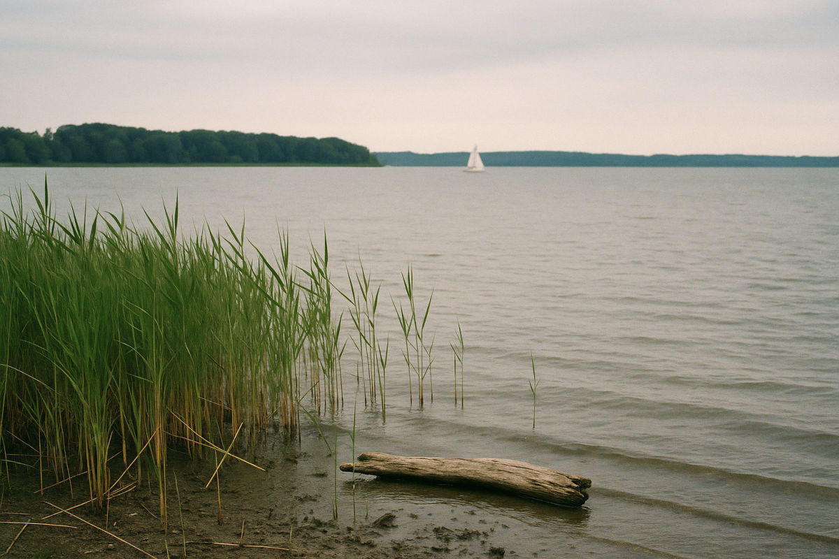 Great Plön Lake – AI-generated illustrative image