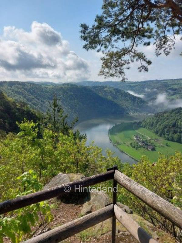 Camping oberhalb des Naturwunder Donauschlinge 