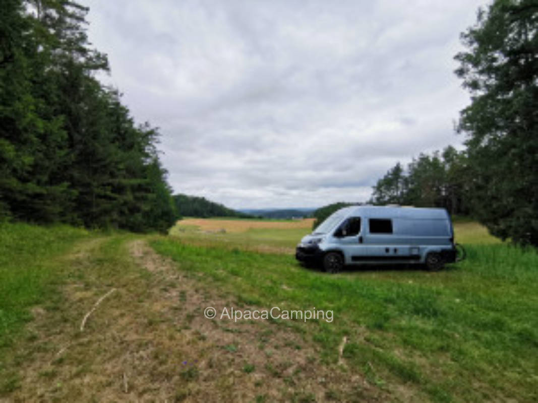 Idyll with far view in the Franconian Palatinate #1