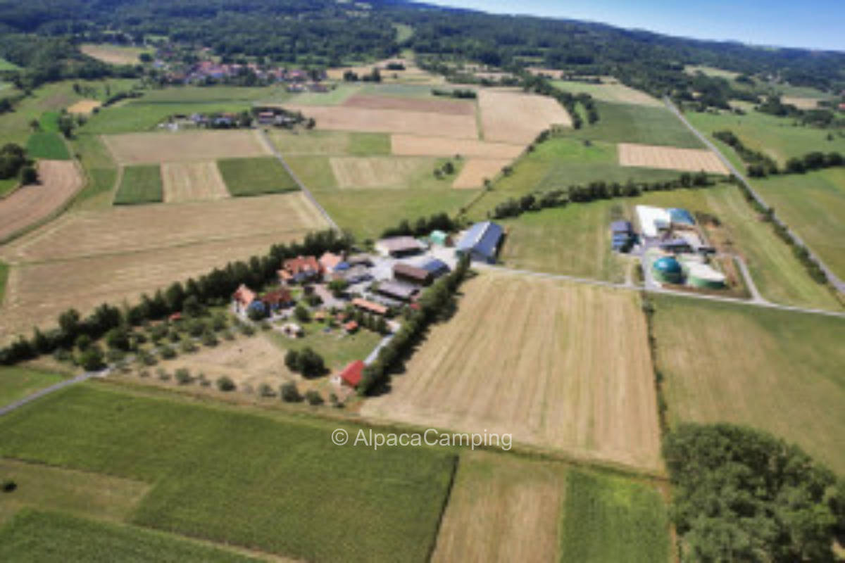 Beautiful pitch in the Rhön in the middle of nature with all kinds of extras