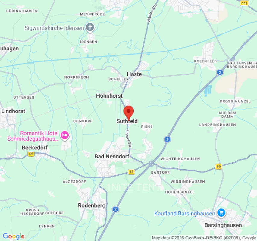 Zeltplatz in Suthfeld