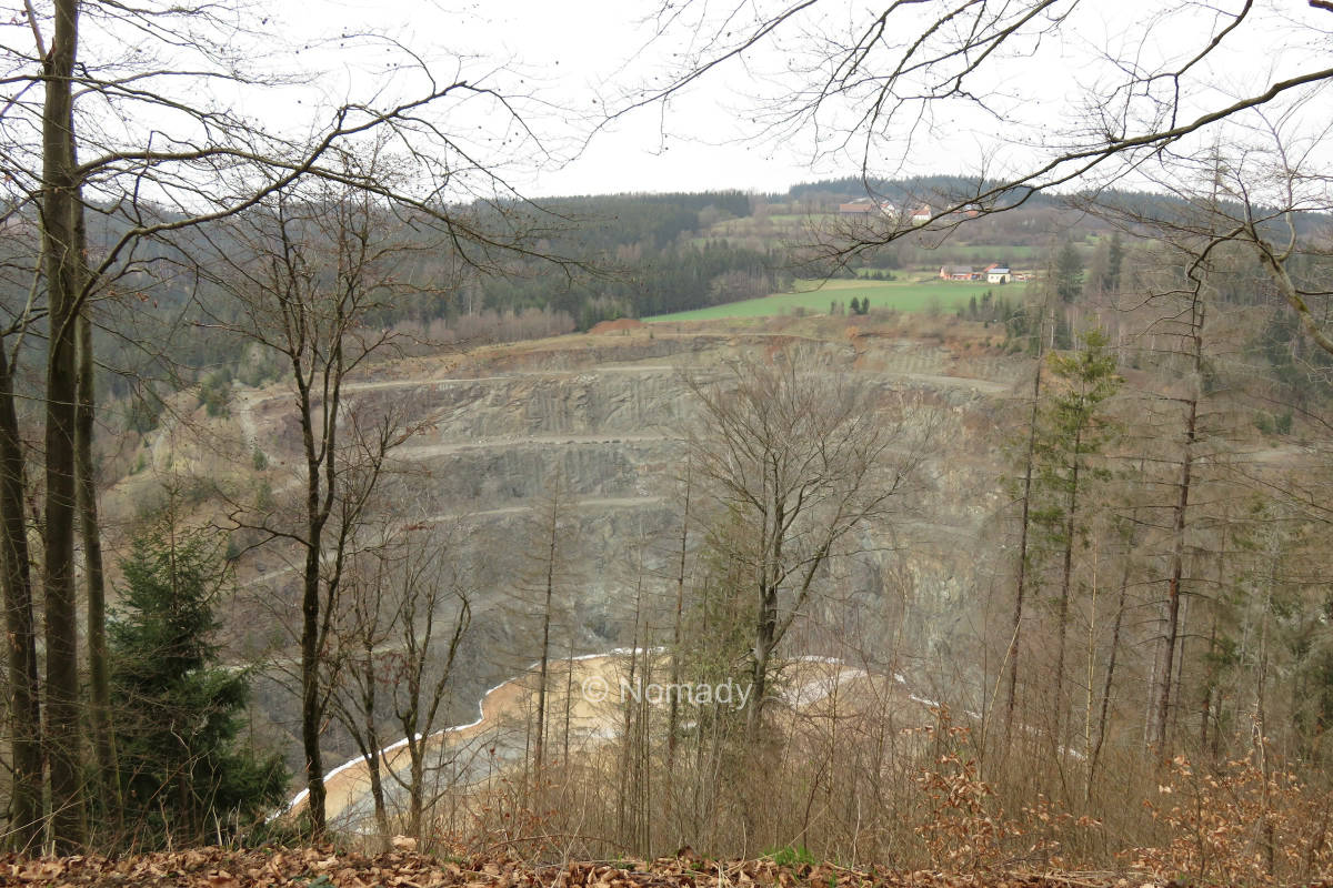 Stellplatz mit Aussicht an der fränkischen Linie