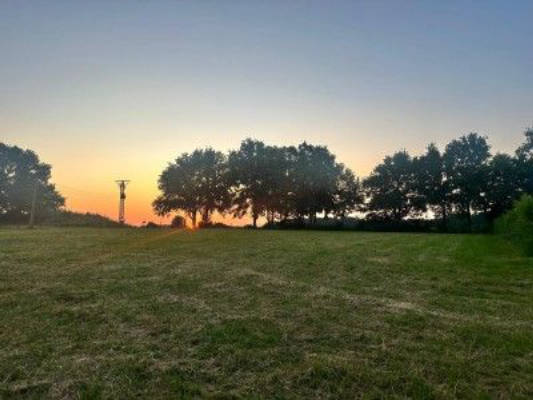 Camping spot in the countryside just outside Munich