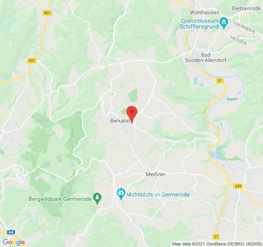 Campground in Berkatal