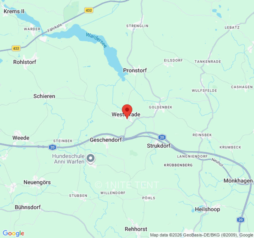 Zeltplatz in Westerrade