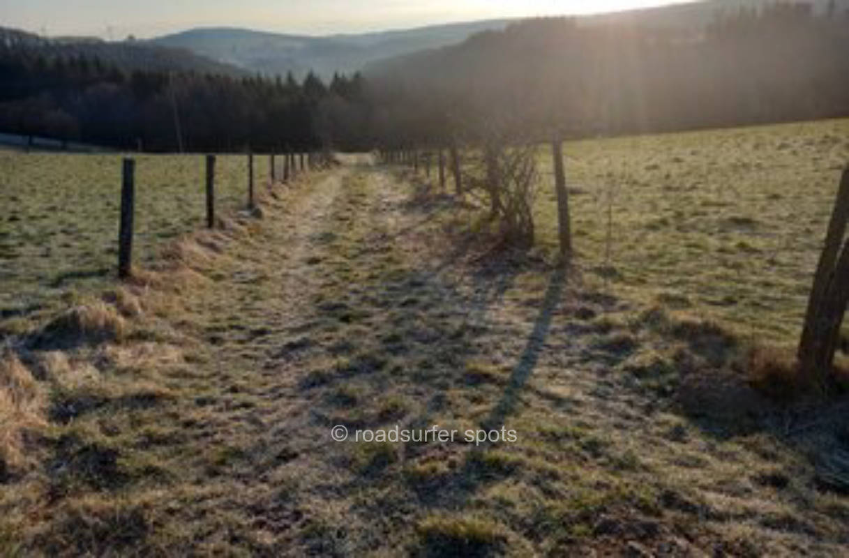 Stellplatz auf dem Bio Bauernhof