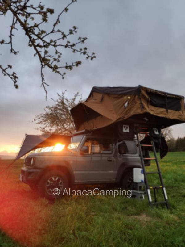 "Wild Camping" in Orchard/Streuobstwiese with View in Nördlinger Ries #2