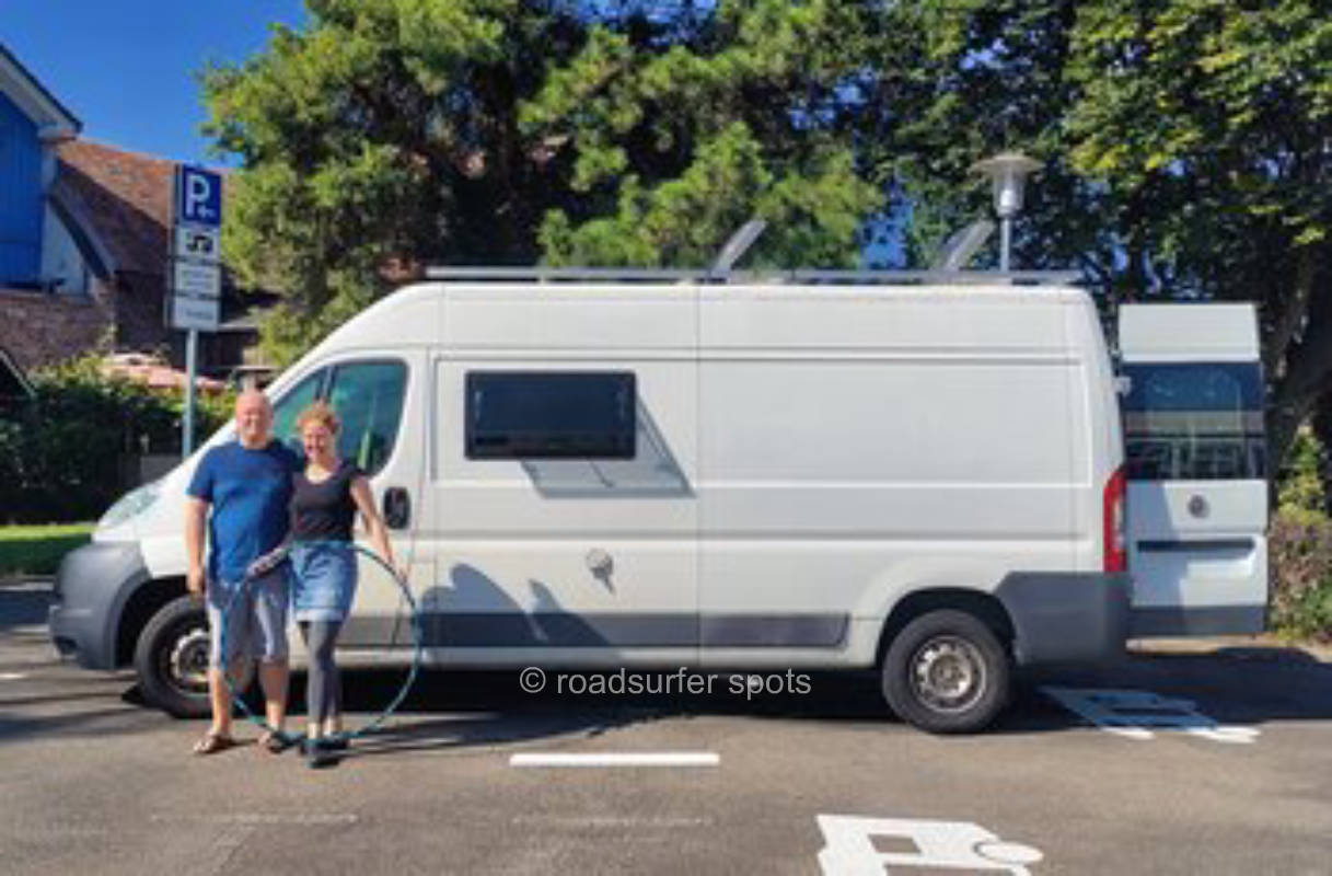 Stellplatz mitten im Winzerort Ihringen