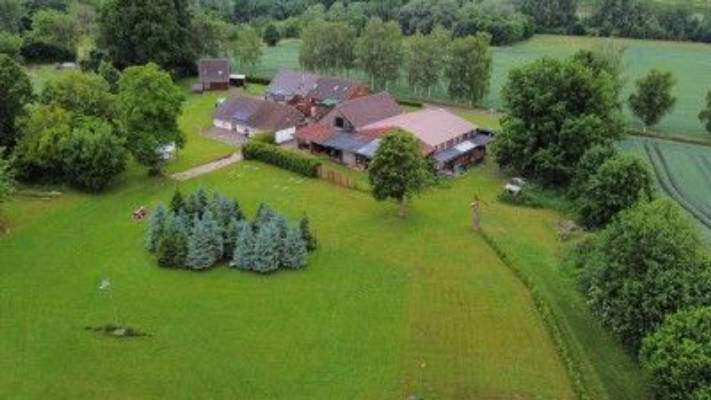 Peaceful pitch in nature