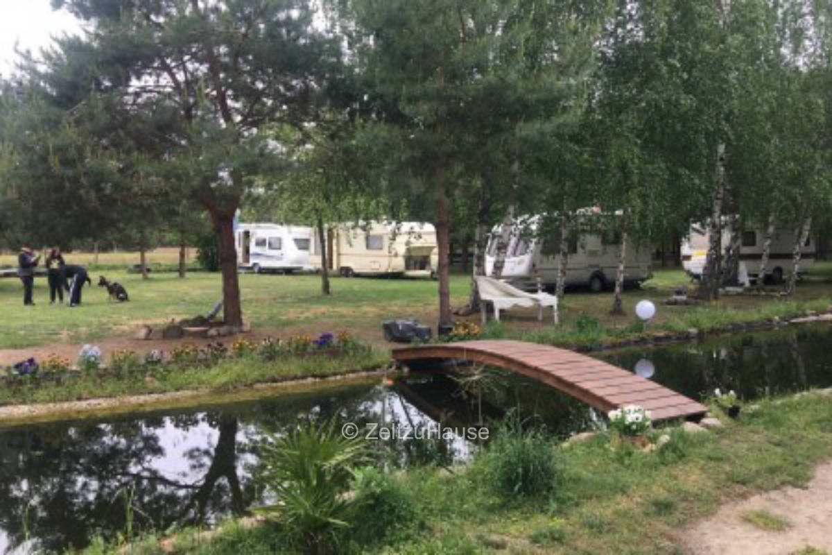 Camping in der Niederlausitzer Heidelandschaft