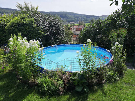 Family-friendly camping with pool in Meiningen in the Rhön