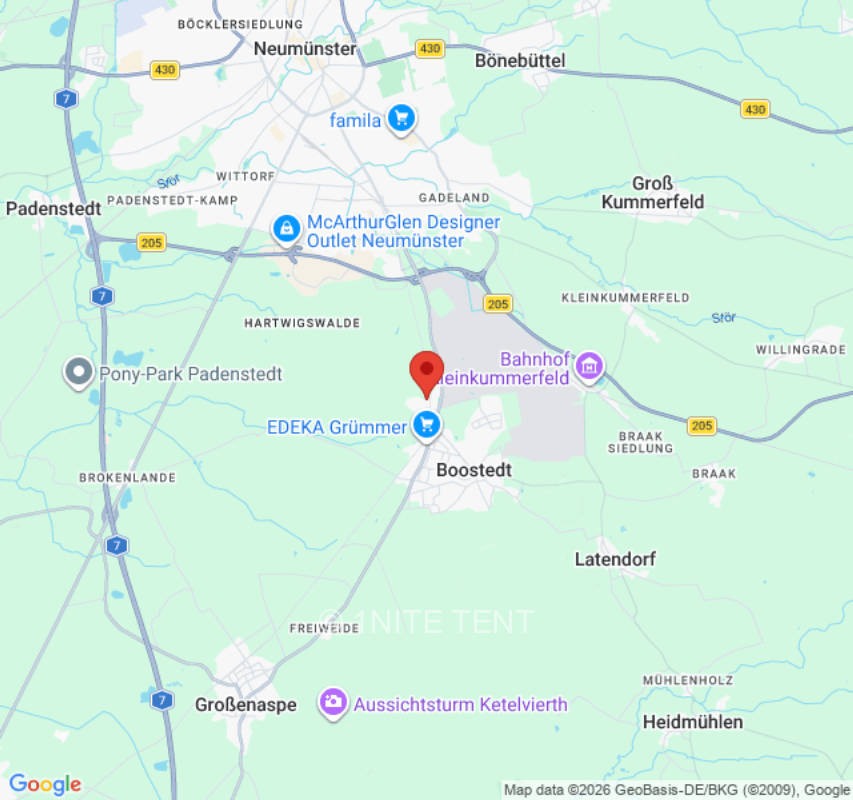 Zeltplatz in Boostedt