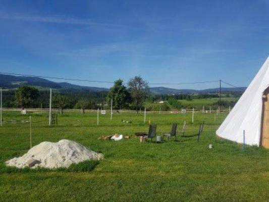 Camping auf der Skill Horse Ranch 