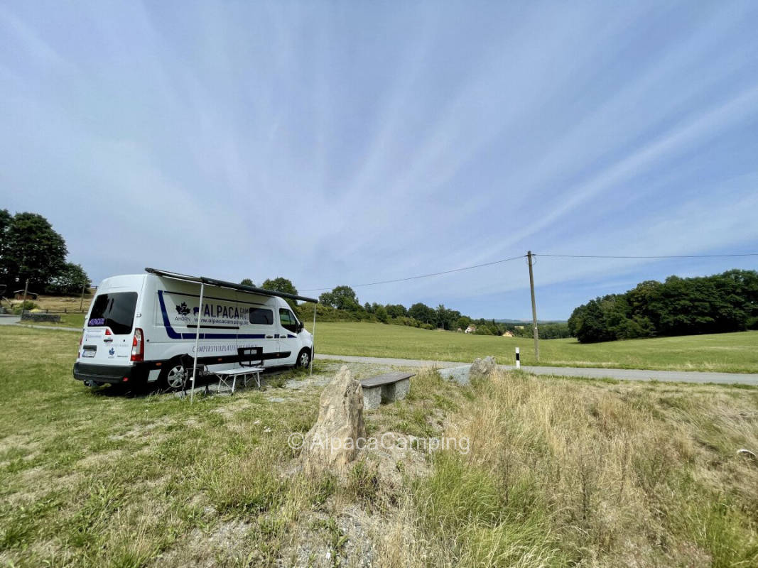 Single parking space in Saxon Switzerland