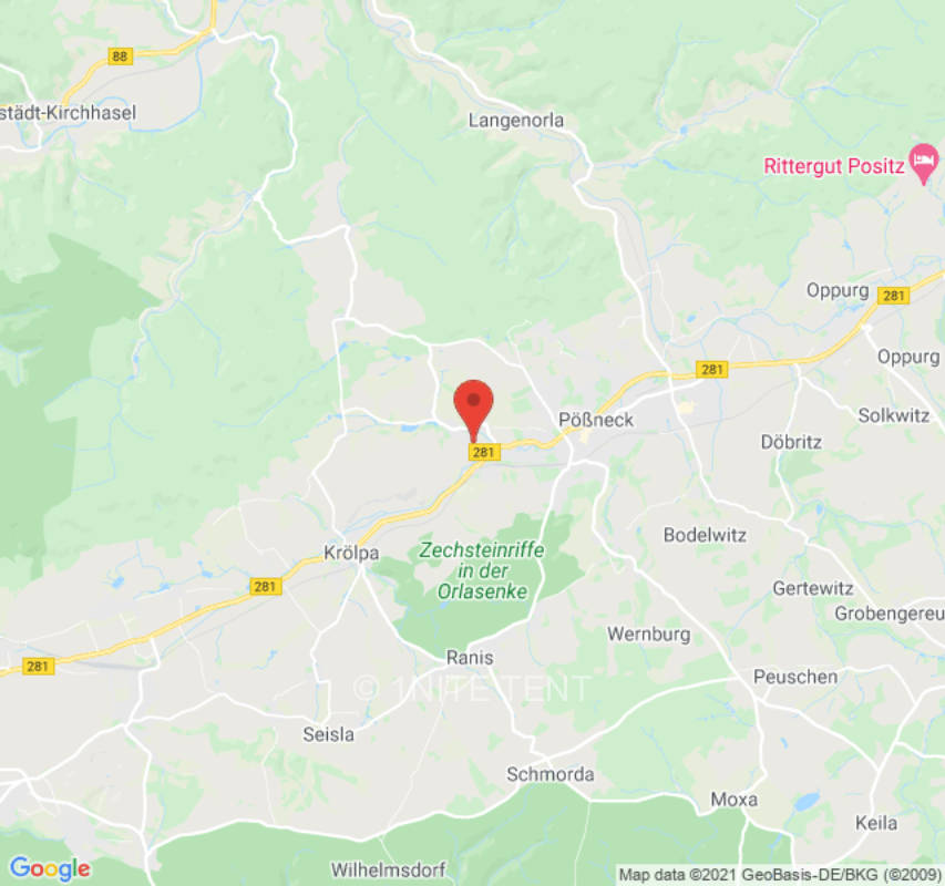 Zeltplatz in Pößneck