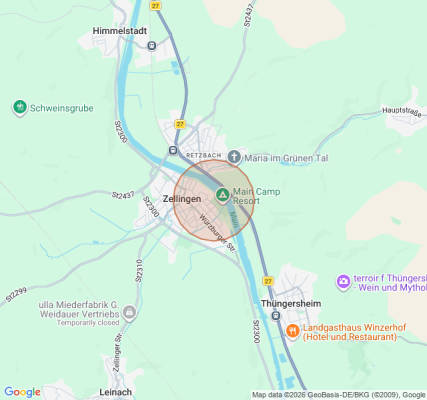 Campsite in Zellingen