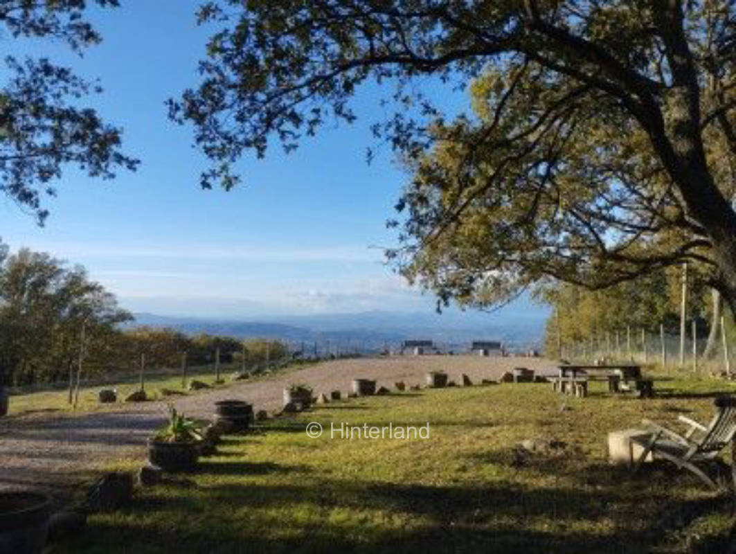 Panoramaplatz zwischen Maremma und Val d'Orcia