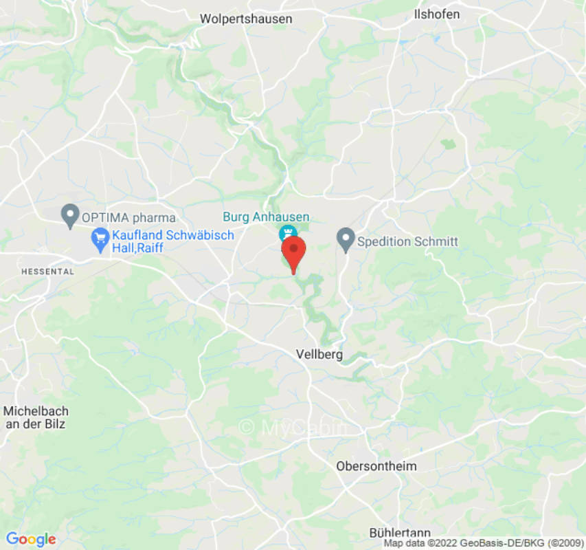 Idyllische Wiese an der Bühler