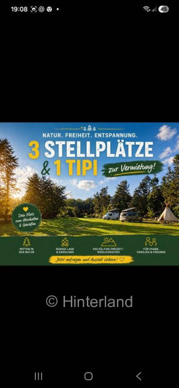 Campen in der Mecklenburgischen Seenplatte