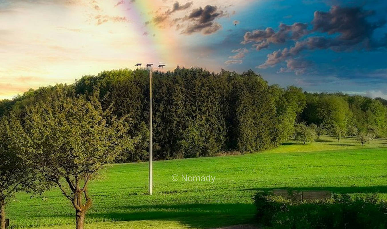 Stellplätze in der Streuobstwiese