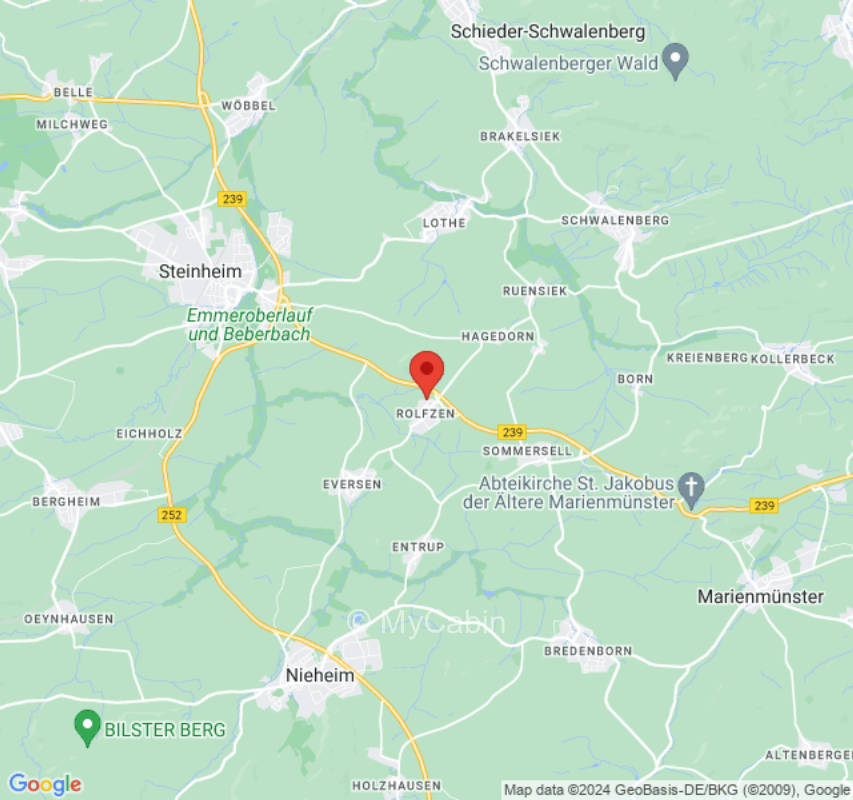 Campen in Ortsrandlage direkt am R1