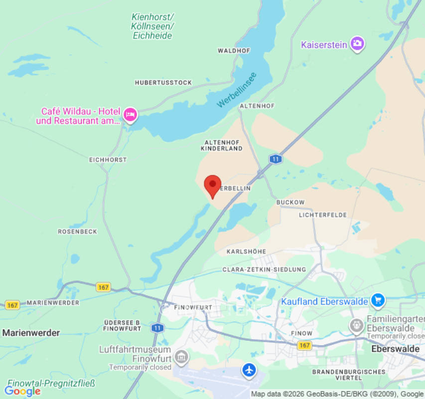 Zeltplatz in Schorfheide