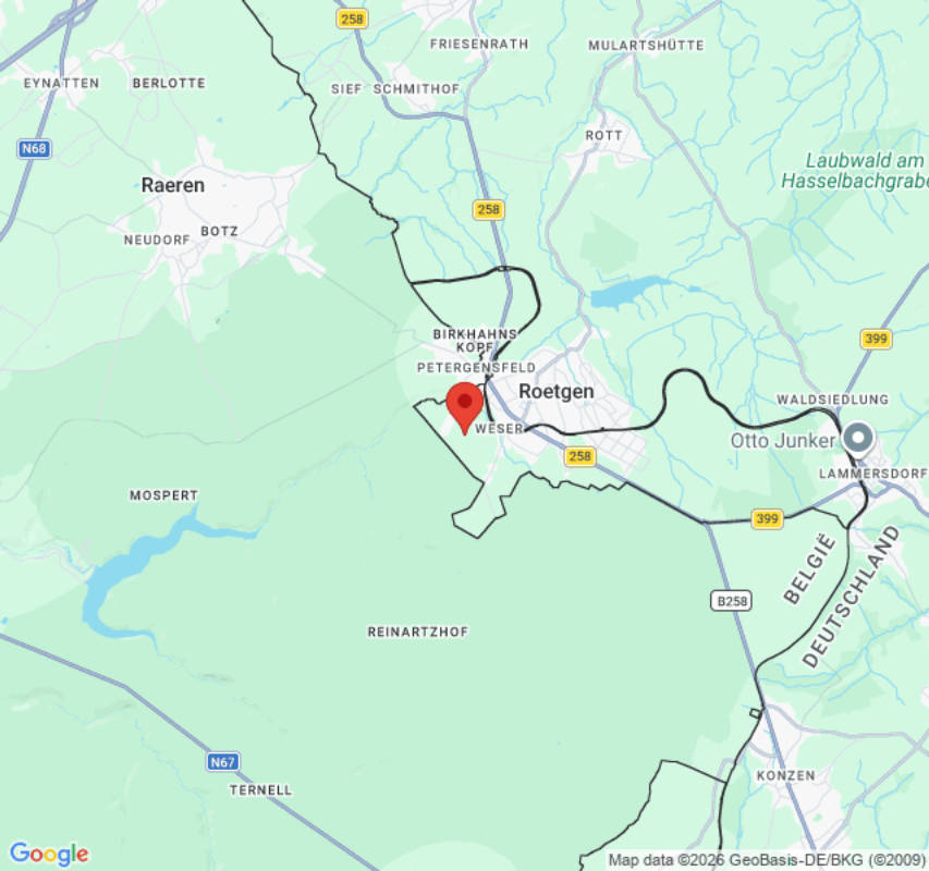 Idyllisches Plätzchen am Eifelsteig