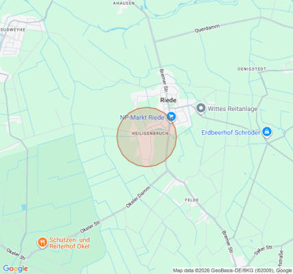 Campsite in Riede