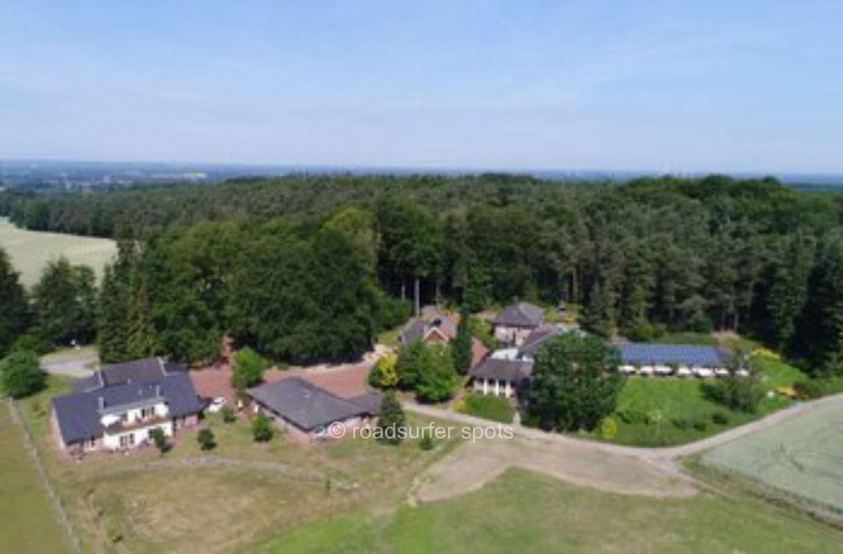 Stellplatz am Hotel Café Wahlde