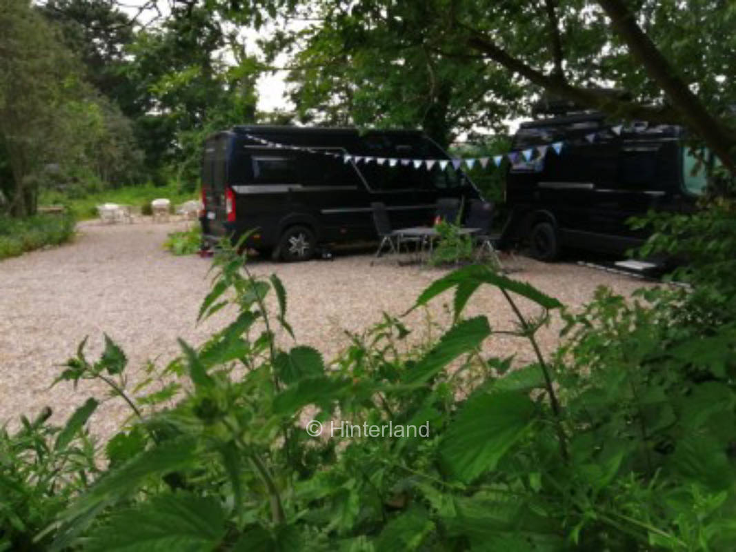 Zauberhafter Stellplatz auf Resthof in Strandnähe 