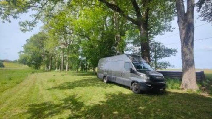 Nature Idyll in France: Lakeside Campsite