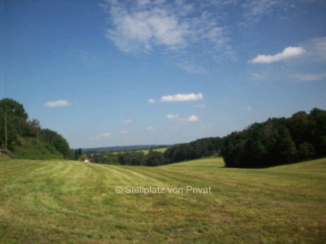 Quiet camper site in Saxon Switzerland