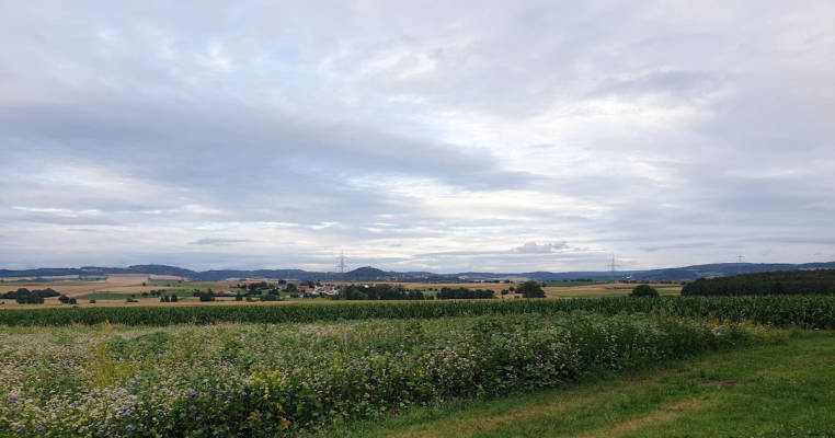 View into the Northern Hesse Highlands - For self-sufficient campers only