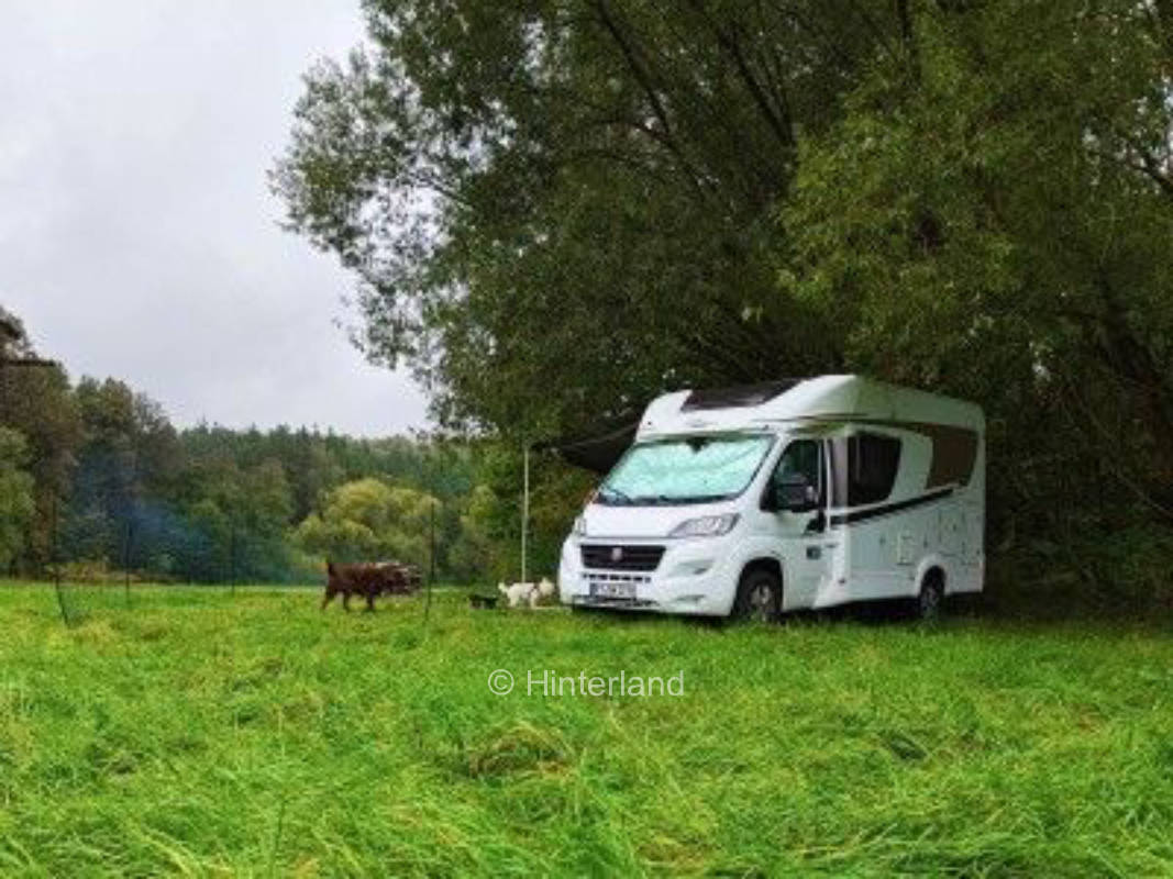 Camping Geheimtipp - kleines Tal direkt am Bach