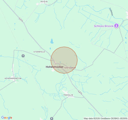 Campsite in Hohenmocker