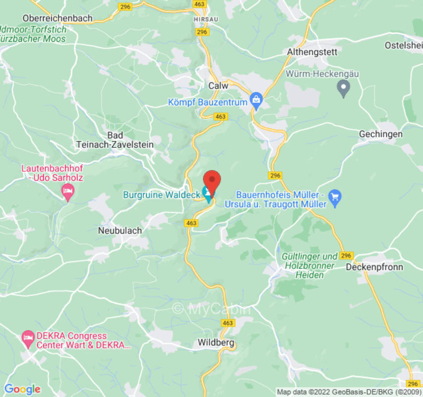 Übernachtung im historischen Nagoldtal